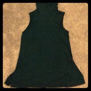 Adorable turquoise turtle neck sweater